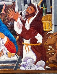 Ruth McCrane – Exceptional Painting – Black Nativity by Langston Hughes