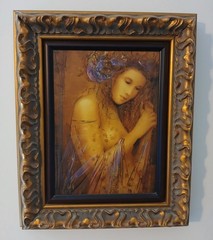 Csaba Markus „La Femme Adonia“ 2006 Embellished Serigraph On Wood Panel #151/500