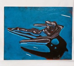 Original Fine Art Painting Study •11×14 Canvas Board • Signed by Artist