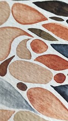 Abstract watercolor painting