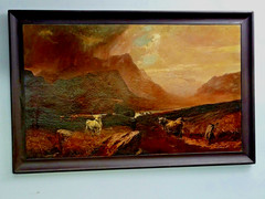 Listed Artist Sidney Richard Percy Monumental Mountains Landscape 30″ by 50″!