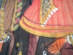 India Royal Mughal Procession Parade Pichwai Painting on Cotton Large 3′ x 5′