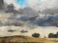 ::FRANZ EHMKE *1928 -2018 BERLIN BRANDENBURG ROGGENFELD BEI FELDHEIM SIGNIERT