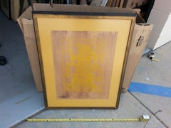 Hombre Del Fuego Painting Artist Proof Signed Jacob (Artist ID Help Needed)