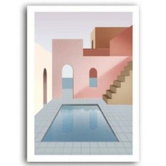 Abstract Still Life Scandinavia Geometric Wall Art