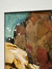 FREDERIC WHITAKER PAINTING AMERICAN LANDSCAPE IMPRESSIONISM LISTED FAMOUS SMALL