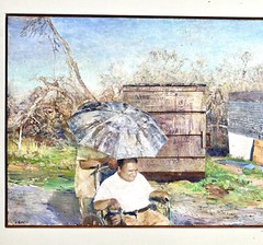 Impressive Fine Contemporary Social Realism Painting, Socioeconomic Commentary