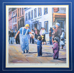 Raynald Leclerc Pencil Signed Lithograph Print 337/475 IAF Framed Canadian Art