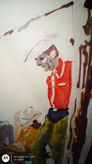 Car Detroit Painting Illustration Mercury Comet 1967 Cowboy advertising 19/40