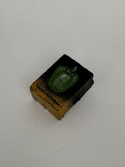 Charles Wehringer Miniature Oil Painting – Bell Pepper, Americana 20th Century