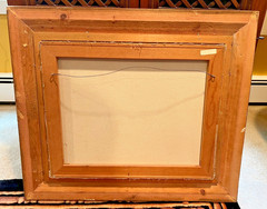 Original Oil Impressionist Landscape Painting in Gilt Frame 27x23in-Great Cond!