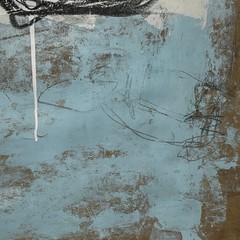 Original Mixed Media Abstract Modern Art Painting 24×36 „Synecdoche“ Signed