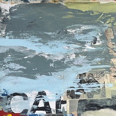 Original Mixed Media Abstract Modern Art Painting 24×36 „The King“ Signed
