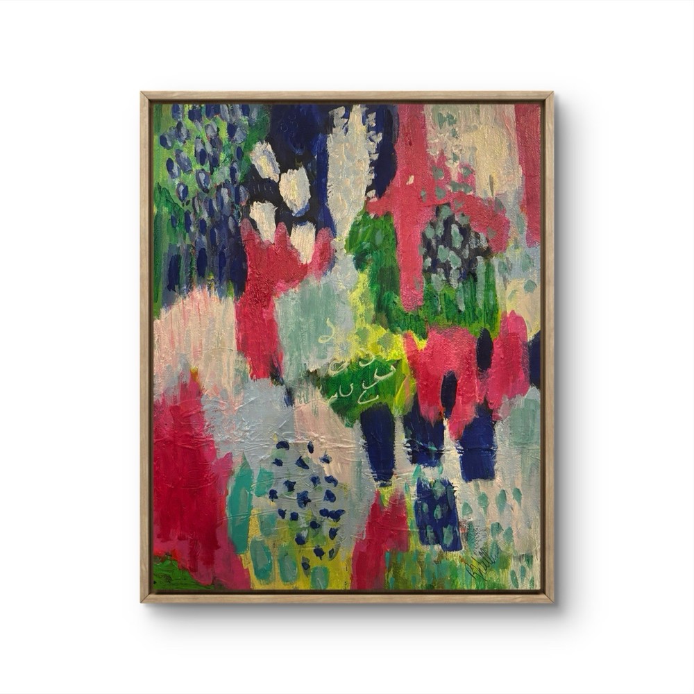 Goddess Dream Unframed 11×14 ABSTRACT IMPRESSIONISM ORIGINAL Canvas Signed