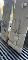2 Art Deco Metal Wall Art