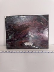 Vibrant Abstract Acrylic Pour Painting – Modern Wall Art – Resin Coated