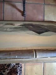 Oil on Canvas P. Wong Signed Chinese Junk Boats – 39.5”x27.5”x1 3/4”