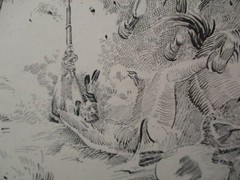 LARGE PUBLISHED NATIVE AMERICAN INDIAN COWBOY CRAZY HORSE DRAWING NAPOLETANO