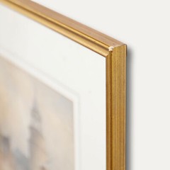 J.B – Framed 19th Century Watercolour, A Busy Street in Belgium