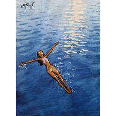 Seascape Painting Original Art Ocean Art Watercolor Painting