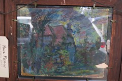 Paul Feron Fench Oil 2 sided Circa 1940s