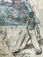 carlos quintana art pastel on thick Canson paper