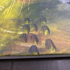 Original Acrylic Painting on canvas 16”x 20” COA Signed By Juan Corral