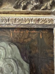 ANTIQUE MASTERFUL PORTRAIT PAINTING CARDINAL RELIGIOUS ICON INTERIOR LISTED OIL
