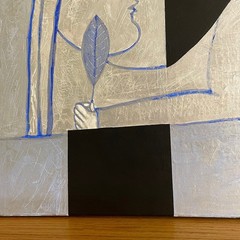 LOF – „Modern Woman“ 24 x 30 Acrylic Painting