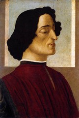 Nice Oil painting Sandro Botticelli – Portrait of Giuliano de‘ Medici canvas