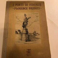 SIGNED Anichini Florence Bridges 12 Lithographs Italy I Ponti Di Firenze 1944