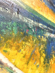 Leroy Neiman PAINTING – Baseball painting – Joe Dimaggio