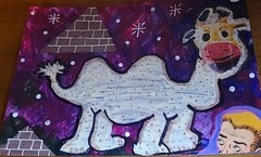 Original Painting Camel Cigarettes Alternative Universe Advertisement