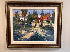 Alex Perez Original Acrylic Painting w/ COA “Garden In Placilla”