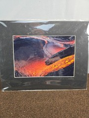 Lava flow picture Epic lavagraphy set of 2 prints rainbow