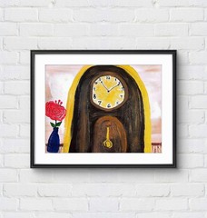 Eleven-Eleven Contemporary Whimsical Original Acrylic Canvas Painting