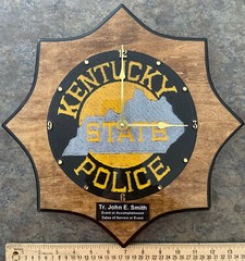 Kentucky State Police Clock