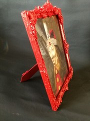figurative art modern painting frame decorative paint dracula portrait antiques