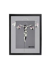 Banksy Rare Large Dismaland Painting 2015 with paperwork