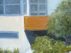ELENA DORONKINA, CALIFORNIA SCHOOL CONTEMPORARY IMPRESSIONIST REALIST OIL HOUSE