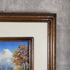 Original Oil Painting by Marcelo Pincay Mountain Landscape Waterfall Trees