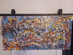 Original acrylic on canvas 1 inch canvas, Sustained weaving of depth & color