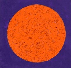 Original CohAn Painting Acrylic on Paper Titled „Sphere #2“ Online Art Show Sale