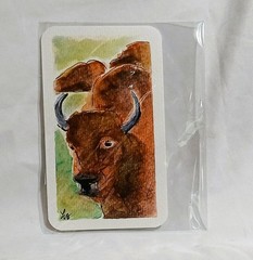OOAK Small Works Release • 3×5 Original Painting • Loret Nash Fine Art