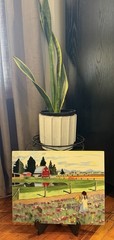 Farmhouse Tile Glossy Painting