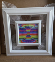 Ron Agam General Relativity Albert Einstein Ron Agam Hologram/Lenticular Art COA