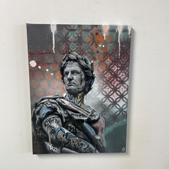 Julius Caeser WAR Street Art Edition Painting Tattoo Art graffiti Art Street Art