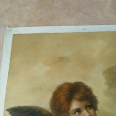 Raphael , Two Cherubs, 20″ x 24″, hand painted repro