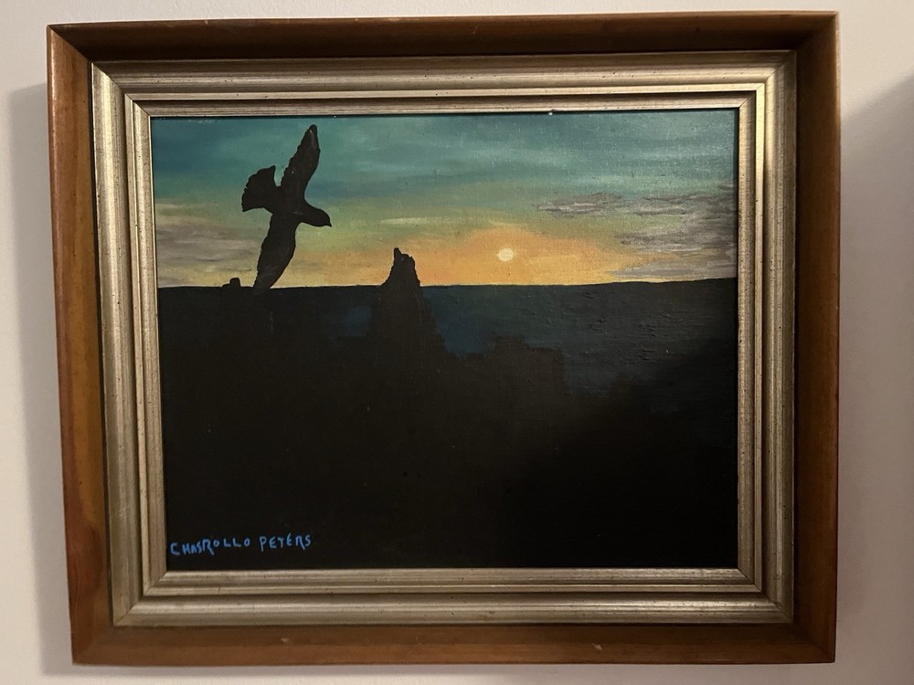 Charles Rollo Peters Oil Nocturnal Seascape San Francisco C. 1920’s