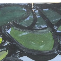Amelia Pelaez 1940’s Oil on Paper, 15″H x 19½”W.